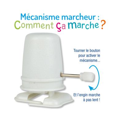 Faire fonctionner le mécanisme marcheur