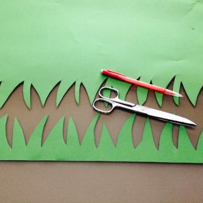 Couper une bande de papier