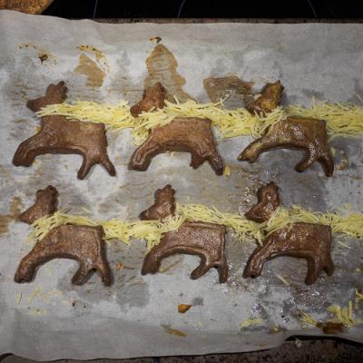 Badigeonner de blanc d'oeuf