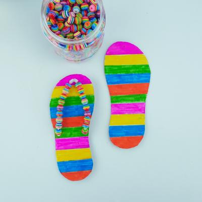 Enfilez le fil chenille