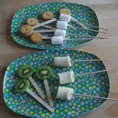 Préparer vos brochettes