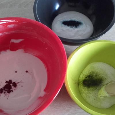 Mettre des colorants :