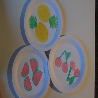 Des assiettes fruitées