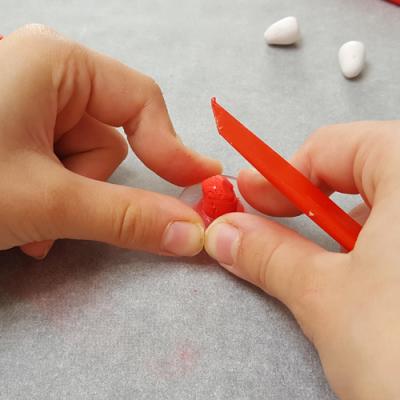Préparer un morceau de pâte Fimo