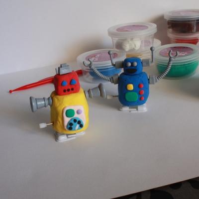 Assembler et laisser sécher