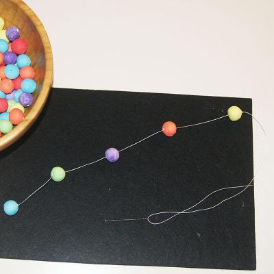 Préparer les boules de cellulose