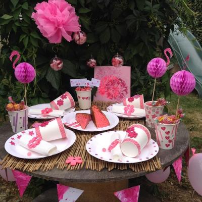 Et voilà un magnifique Pink goûter !