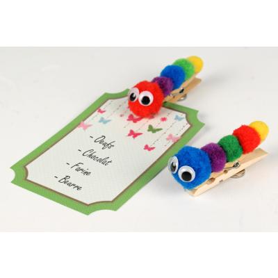 Utiliser votre mémo chenille