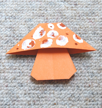 champignon origami
