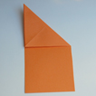 plier la seconde diagonale