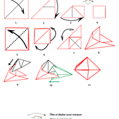 croquis du pliage