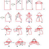 croquis pliage