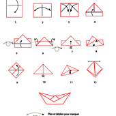 croquis de pliage