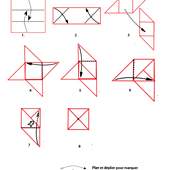 croquis origami