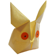 lapin en origami