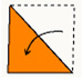 origamiétape 1