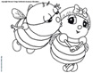 Coloriage drole de petite bete