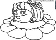 Coloriage Mireille abeille