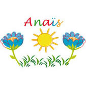 image à imprimer anais