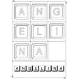 angelina en lettres