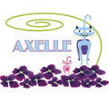 image prenom Axelle à imprimer
