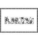 coloriage Adrien monstocaps