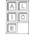 alice en lettres