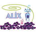 image prenom Alix à imprimer