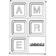 ambre en lettres