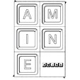 amine en lettres