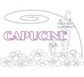 coloriage capucine
