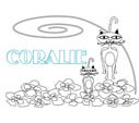 coloriage Coralie
