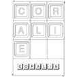 Jeu sur le prenom Coralie