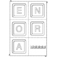 Jeu sur le prenom Enora