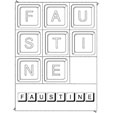 Jeu sur le prenom Faustine