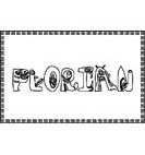 coloriage Florian monstre