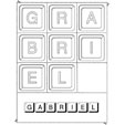 Jeu sur le prenom Gabriel