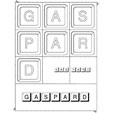 Jeu sur le prenom Gaspard