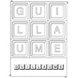 Jeu sur le prenom Guillaume