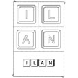 Jeu sur le prenom Ilan