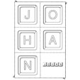 Jeu sur le prenom Johan