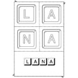 Jeu sur le prenom Lana