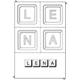 Jeu sur le prenom Lena