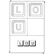 Jeu sur le prenom Lou