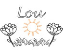 coloriage lou