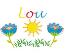 image prénom lou