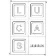 Jeu sur le prenom Lucas