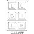 Jeu sur le prenom Lucile