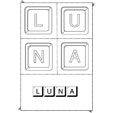 Jeu sur le prenom Luna