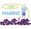 image prénom marine
